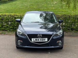 2014 Mazda Mazda3 2.2 Skyactiv-D Sport Nav Euro 6 (s/s) 5dr in Blue — image 3