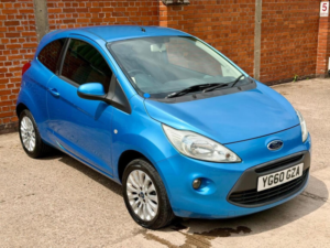 2010 Ford Ka 1.2 Zetec Euro 4 3dr in Blue — image 2