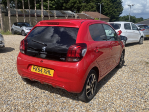 2015 Peugeot 108 1.2 Vti Puretech Allure in Red — image 3