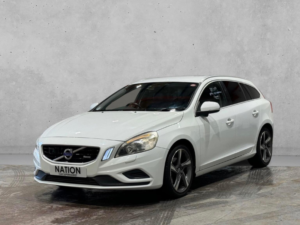 2012 Volvo V60 1.6 T4 R-Design Lux Nav Powershift Euro 5 5dr in White — image 4
