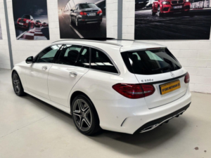 2018 Mercedes-Benz C Class 2.0 C220d Amg Line (premium Plus) G-Tronic+ Euro 6 (s/s) 5dr in White — image 4