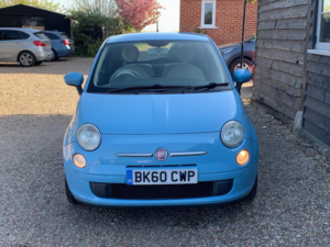 2010 Fiat 500 0.9 Twinair Pop Euro 5 (s/s) 3dr in Blue — image 2