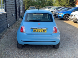 2010 Fiat 500 0.9 Twinair Pop Euro 5 (s/s) 3dr in Blue — image 5