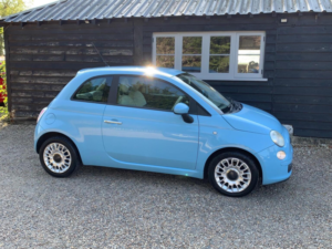 2010 Fiat 500 0.9 Twinair Pop Euro 5 (s/s) 3dr in Blue — image 6