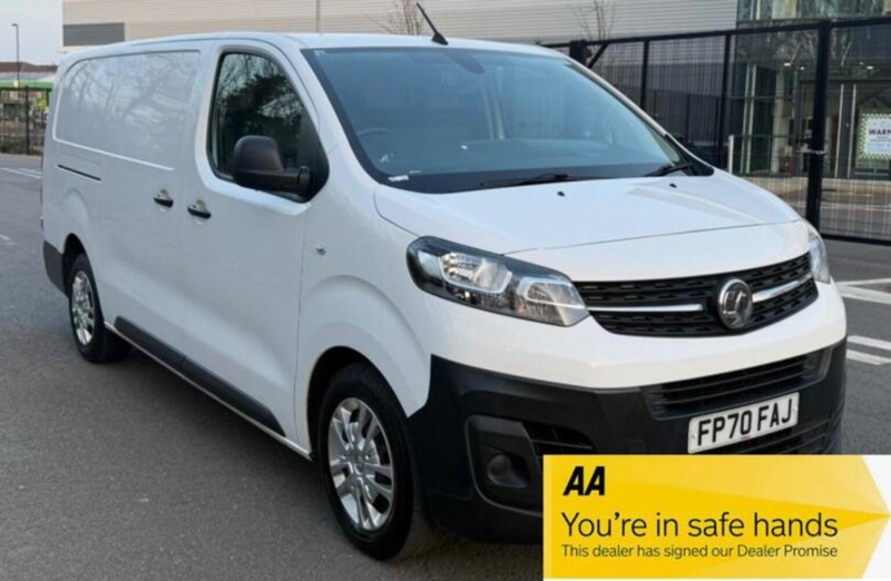 2021 Vauxhall Vivaro 2.0 Turbo D 3100 Dynamic L2 H1 Euro 6 (s/s) 6dr in White — image 1