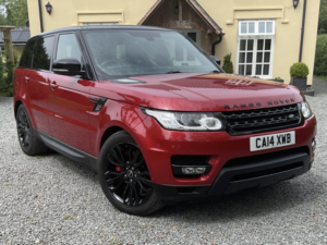 2014 Land Rover Range Rover Sport 4.4 Sd V8 Autobiography Dynamic in Red — image 2