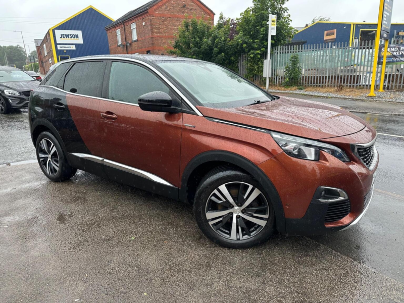 2017 Peugeot 3008 1.6 Bluehdi Gt Line Euro 6 (s/s) 5dr in Bronze — image 1