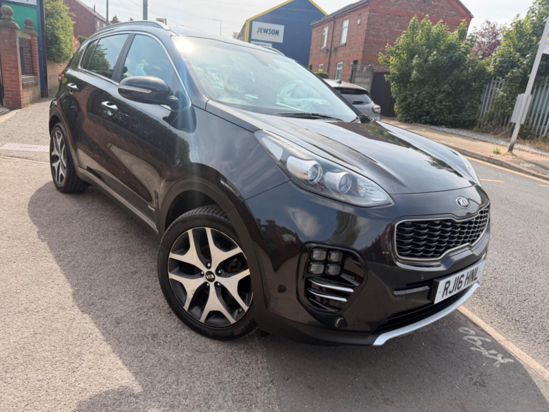 2016 Kia Sportage 2.0 Crdi Gt-Line AWD Euro 6 5dr in Black — image 1
