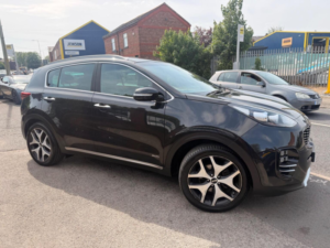 2016 Kia Sportage 2.0 Crdi Gt-Line AWD Euro 6 5dr in Black — image 3