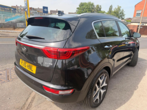 2016 Kia Sportage 2.0 Crdi Gt-Line AWD Euro 6 5dr in Black — image 4