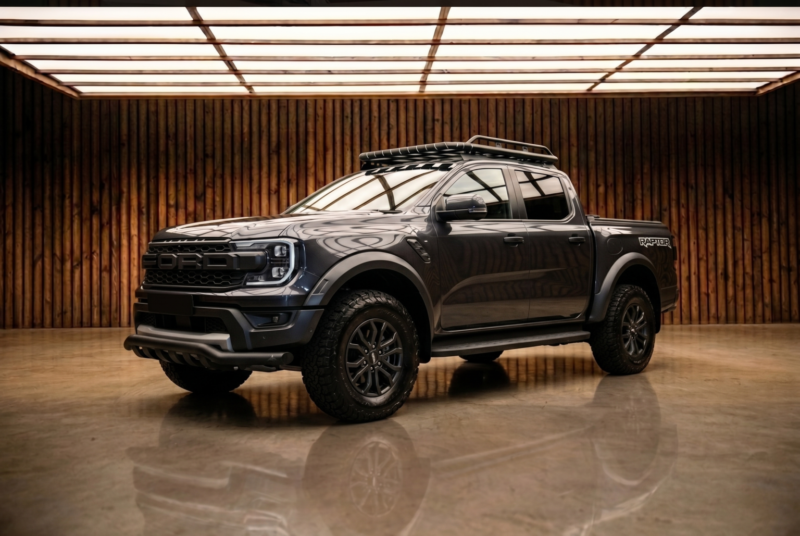 2024 Ford Ranger 3.0 Ranger Raptor Raptor Double Cab 3.0l Ecoboost V6 292ps 4WD Ft 10 Speed Automatic in Grey — image 1
