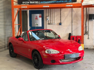 2002 Mazda Mx-5 1.6 Arizona 2dr in Red — image 3