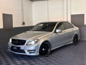2013 Mercedes-Benz C Class 2.1 C220 Cdi Blueefficiency Amg Sport Plus Saloon 4dr Diesel G-Tronic+ Euro 5 (s/s) (170 Ps) in Silver — image 2