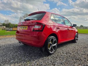 2016 Skoda Fabia 1.0 S Hatchback 5dr Petrol Manual Euro 6 (s/s) (60 Ps) in Red — image 3