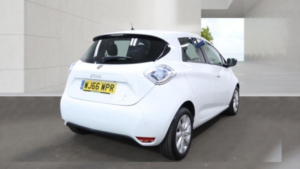 2016 Renault Zoe Dynamique Nav Electric Automatic White 5dr 1 Keeper+satnav+6 Stamps in White — image 2