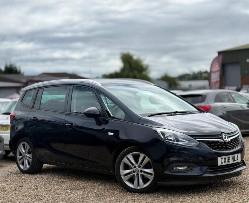 2018 Vauxhall Zafira Tourer 1.4i Turbo Sri Nav Euro 6 5dr in Blue — image 1