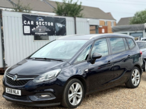 2018 Vauxhall Zafira Tourer 1.4i Turbo Sri Nav Euro 6 5dr in Blue — image 5