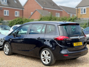 2018 Vauxhall Zafira Tourer 1.4i Turbo Sri Nav Euro 6 5dr in Blue — image 6