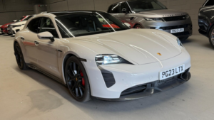 2023 Porsche Taycan Performance Plus 93.4kwh Gts in Grey — image 4
