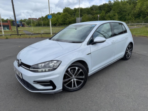 2017 Volkswagen Golf 2.0 Tdi Bluemotion Tech R-Line Euro 6 (s/s) 5dr in Silver — image 3