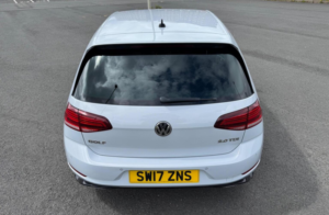 2017 Volkswagen Golf 2.0 Tdi Bluemotion Tech R-Line Euro 6 (s/s) 5dr in Silver — image 6
