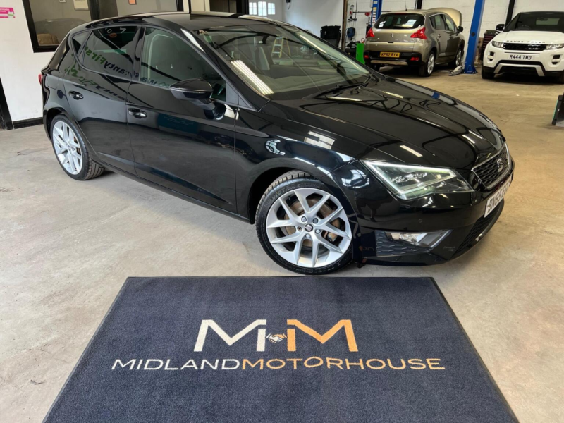 2015 SEAT Leon 2.0 Tdi Fr Euro 6 (s/s) 5dr in Black — image 1