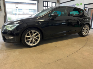 2015 SEAT Leon 2.0 Tdi Fr Euro 6 (s/s) 5dr in Black — image 5