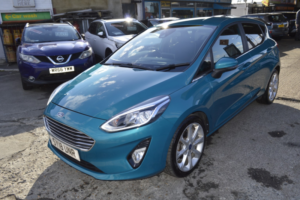 2018 Ford Fiesta 1.0 T Ecoboost Titanium in Blue — image 3