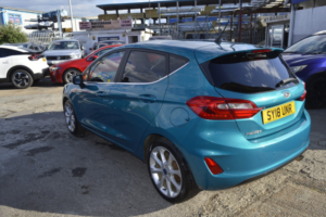 2018 Ford Fiesta 1.0 T Ecoboost Titanium in Blue — image 4