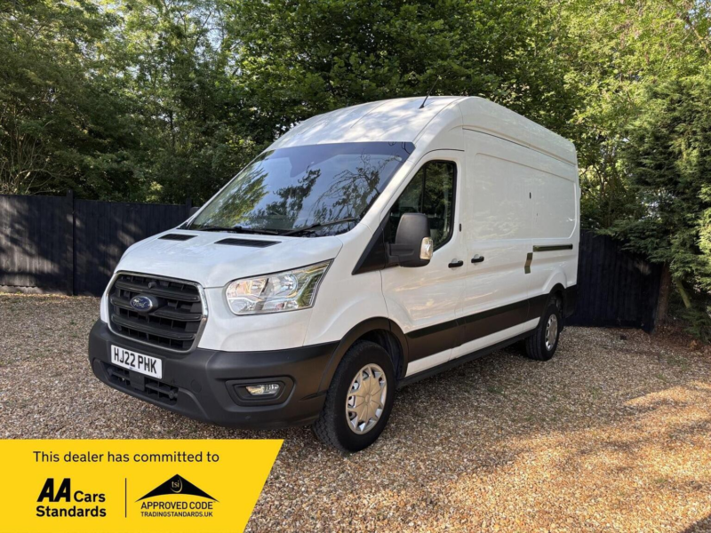 2022 Ford Transit 2.0 350 Ecoblue Trend Rwd L3 H3 Euro 6 (s/s) 5dr in White — image 1