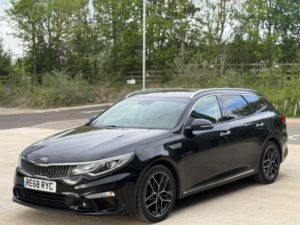 2018 Kia Optima 1.6 Crdi 3 Sportswagon Euro 6 (s/s) 5dr in Black — image 6