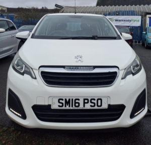 2016 Peugeot 108 1.0 Active in White — image 2