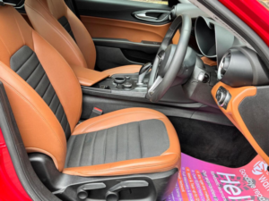 2018 Alfa Romeo Giulia 2.2 Td Super Auto Euro 6 (s/s) 4dr in Red — image 3