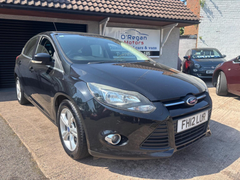 2012 Ford Focus 1.6 Tdci Zetec Euro 5 (s/s) 5dr in Black — image 1