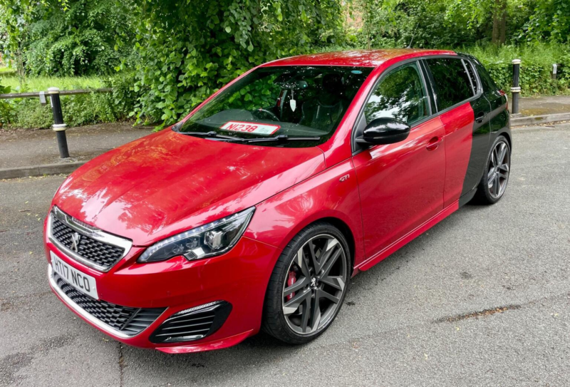 2017 Peugeot 308 1.6 Thp Gti By Peugeot Sport Euro 6 (s/s) 5dr in Red — image 1