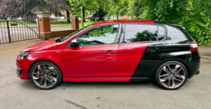 2017 Peugeot 308 1.6 Thp Gti By Peugeot Sport Euro 6 (s/s) 5dr in Red — image 2