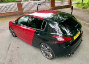 2017 Peugeot 308 1.6 Thp Gti By Peugeot Sport Euro 6 (s/s) 5dr in Red — image 4