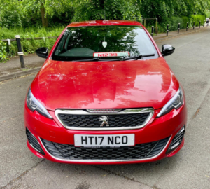 2017 Peugeot 308 1.6 Thp Gti By Peugeot Sport Euro 6 (s/s) 5dr in Red — image 6