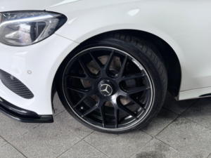 2014 Mercedes-Benz C Class 2.1 C250 Bluetec Amg Line G-Tronic+ Euro 6 (s/s) 4dr in White — image 2