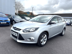 2014 Ford Focus 1.6 Tdci Zetec Euro 5 (s/s) 5dr in Silver — image 3