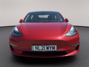 2021 Tesla Model 3 (dual Motor) Long Range AWD Ev in Red — image 2