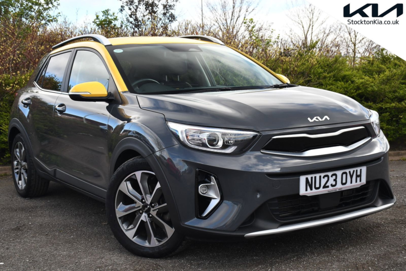 2023 Kia Stonic 1.0 T-Gdi Quantum SUV 5dr Petrol Manual Euro 6 (s/s) (99 Bhp) in Grey — image 1