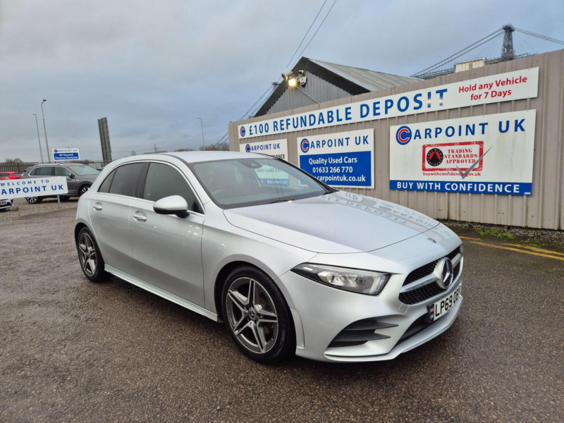 2019 Mercedes-Benz A Class 1.3 A180 Amg Line Euro 6 (s/s) 5dr in Silver — image 1