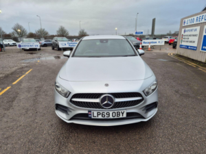 2019 Mercedes-Benz A Class 1.3 A180 Amg Line Euro 6 (s/s) 5dr in Silver — image 2