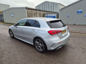 2019 Mercedes-Benz A Class 1.3 A180 Amg Line Euro 6 (s/s) 5dr in Silver — image 4