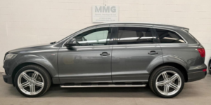 2014 Audi Q7 3.0 Tdi V6 S Line Plus Tiptronic Quattro Euro 5 (s/s) 5dr in Grey — image 3
