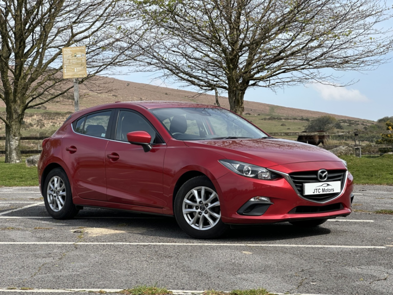 2014 Mazda Mazda3 2.0 Se Nav 5dr Auto, Petrol, Red + Great History in Red — image 1