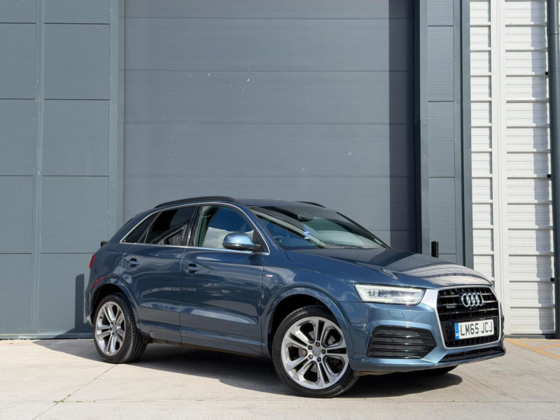 2015 Audi Q3 2.0 Tdi S Line Plus Quattro Euro 6 (s/s) 5dr in Blue — image 1