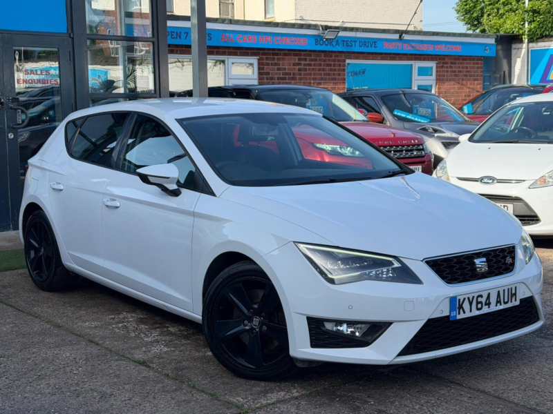 2014 SEAT Leon 1.8 Tsi Fr DSG Euro 6 (s/s) 5dr in White — image 1