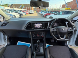 2014 SEAT Leon 1.8 Tsi Fr DSG Euro 6 (s/s) 5dr in White — image 2